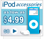 iPod Accessories - as low as $4.99
